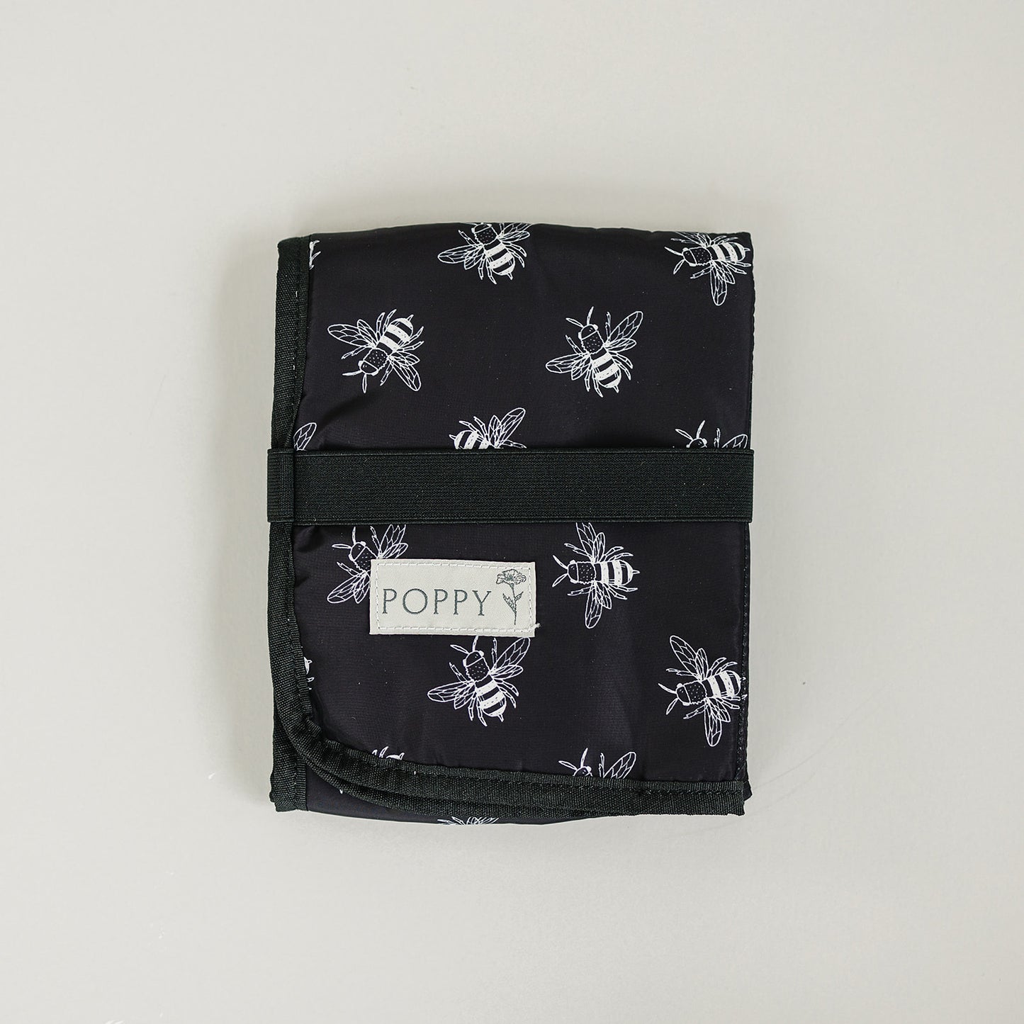 The Poppy Crossbody Diaper Bag - Classic Black