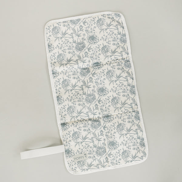 Wipe-clean changing mat (cream botanicals)