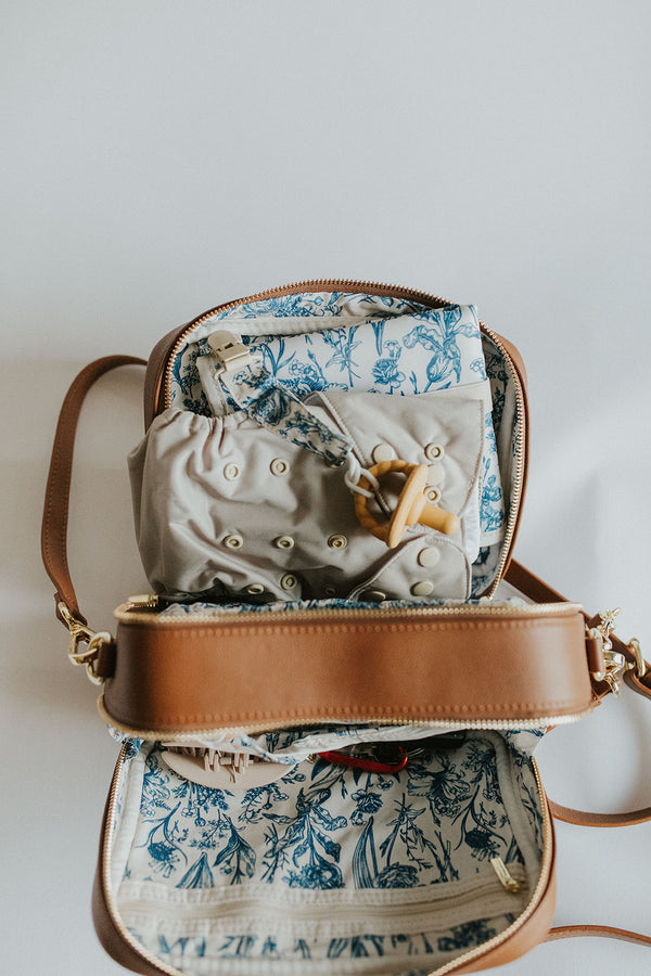 The Luxe Poppy Bag - Old Money Brown