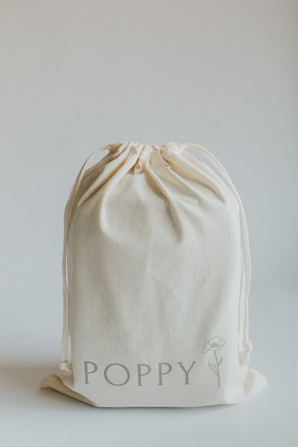 The Poppy Bag Cotton Dust Bag
