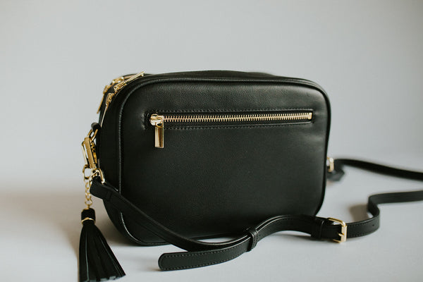 The Luxe Poppy Bag - Classic Black