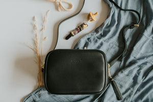 The Luxe Poppy Bag - Classic Black