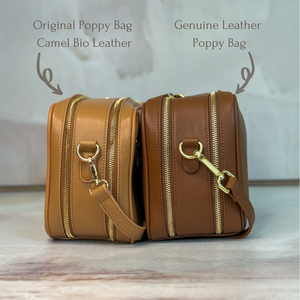 The Luxe Poppy Bag - Old Money Brown