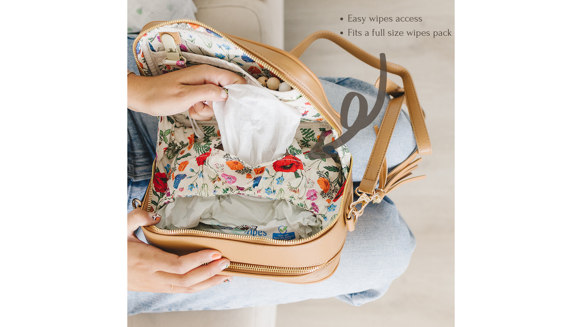 Kate spade sales floral diaper bag