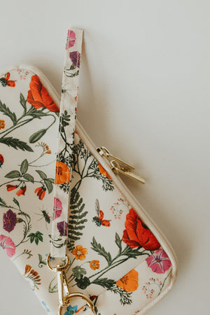 The Poppy Wristlet