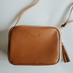 The Luxe Poppy Bag - Old Money Brown